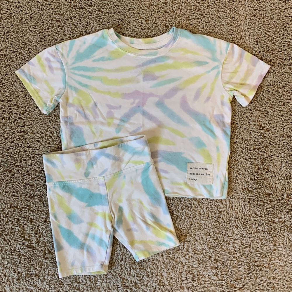 Grayson Mini 5T Tye Dye Short Set